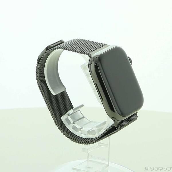 〔中古〕Apple(アップル) Apple Watch Series 8 GPS + Cellular 45mm グラファイトステンレススチールケース グラファイトミラネーゼループ〔377-ud〕 |  | 03