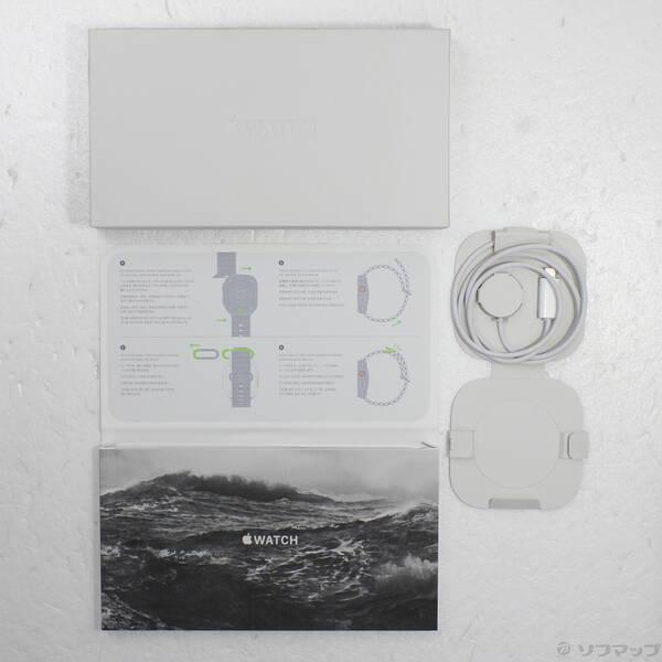 〔中古〕Apple(アップル) Apple Watch Ultra 2 GPS + Cellular 49mm チタニウムケース ブルーオーシャンバンド〔276-ud〕 |  | 04