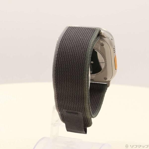 〔中古〕Apple(アップル) Apple Watch Ultra 2 GPS + Cellular 49mm チタニウムケース ブルー／ブラックトレイルループ〔377-ud〕 |  | 02