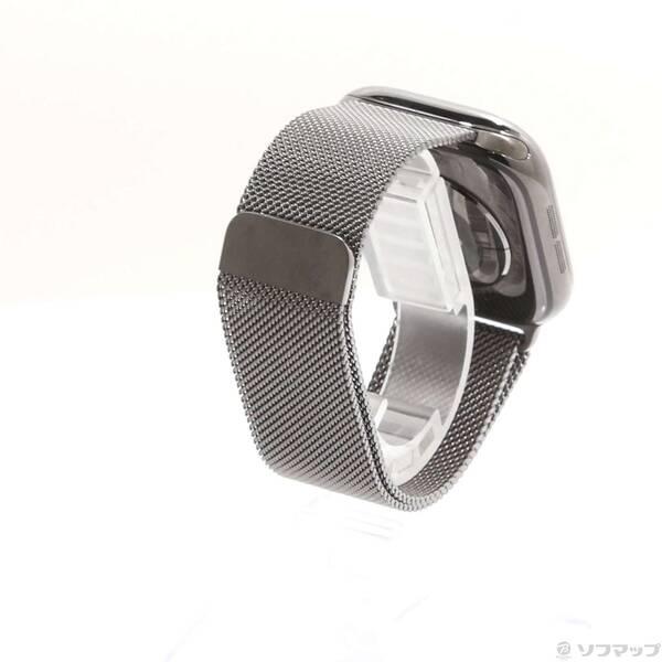 〔中古〕Apple(アップル) Apple Watch Series 11 GPS + Cellular 46mm スレートチタニウムケース スレートミラネーゼループ〔377-ud〕の画像