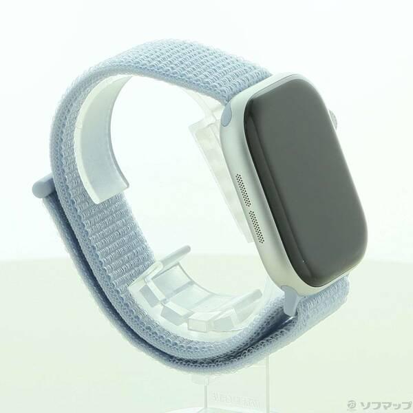 〔中古〕Apple(アップル) Apple Watch Series 10 GPS + Cellular 46mm シルバーアルミニウムケース ブルークラウドスポーツループ〔352-ud〕 |  | 03
