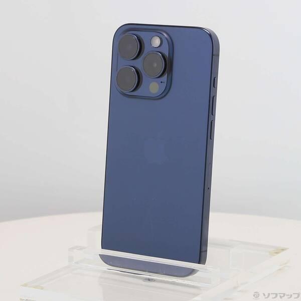 〔中古〕Apple(アップル) iPhone15 Pro 128GB ブルーチタニウム MTUA3J／A SIMフリー〔269-ud〕 | 