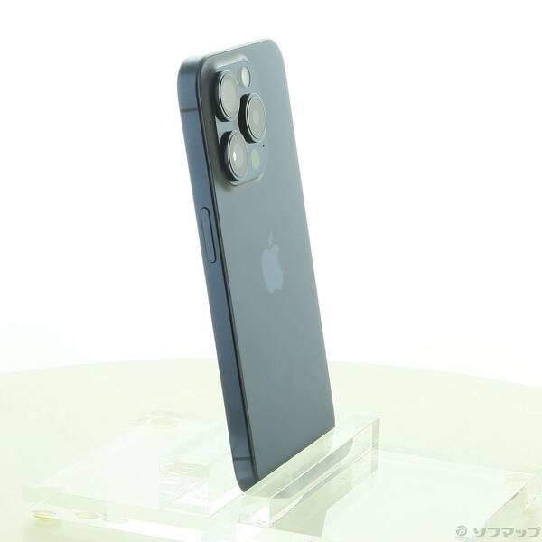 iPhone 15 pro ブルーチタニウム　512GB 美品 iPhone 15 Pro 512GB - ブルーチタニウム（SIMフリー）[整備済