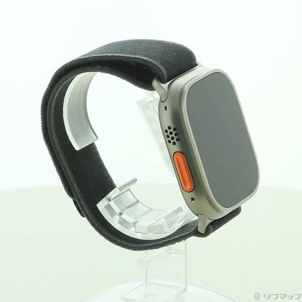 〔中古〕Apple(アップル) Apple Watch Ultra 2 GPS + Cellular 49mm ナチュラルチタニウムケース ブラックトレイルループ〔348-ud〕 |  | 03