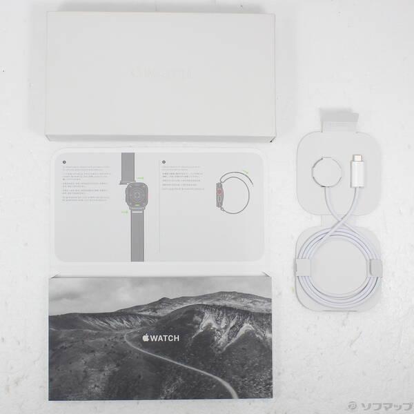 〔中古〕Apple(アップル) Apple Watch Ultra 2 GPS + Cellular 49mm ナチュラルチタニウムケース ブラックトレイルループ〔348-ud〕 |  | 04