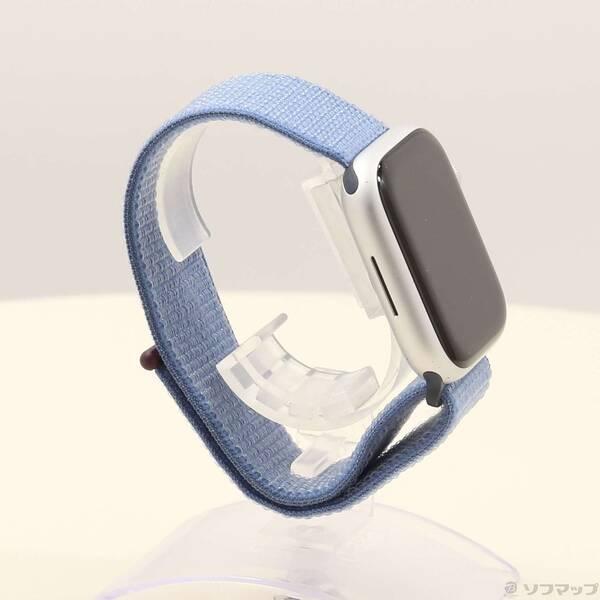 〔中古〕Apple(アップル) Apple Watch Series 9 GPS 45mm シルバーアルミニウムケース ウィンターブルースポーツループ〔344-ud〕 |  | 03