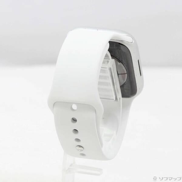 〔中古〕Apple(アップル) Apple Watch Series 8 GPS 45mm シルバーアルミニウムケース ホワイトスポーツバンド〔377-ud〕 |  | 02