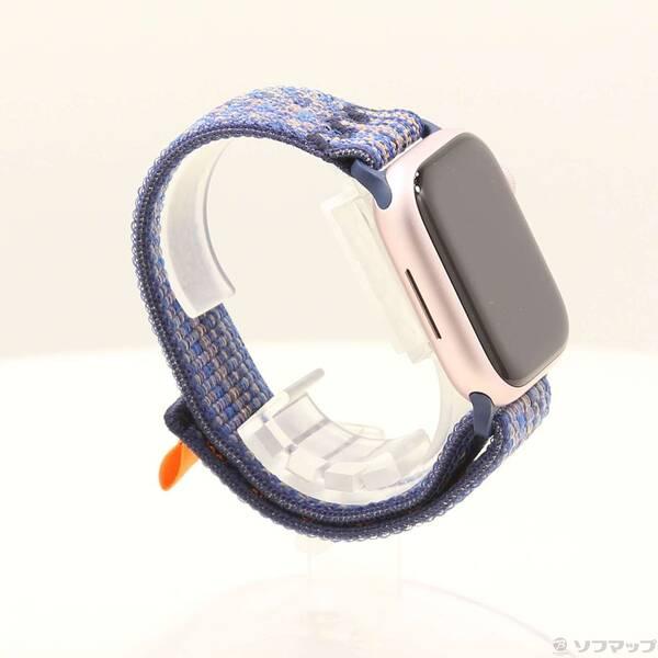 〔中古〕Apple(アップル) Apple Watch Series 9 GPS 41mm ピンクアルミニウムケース ゲームロイヤル／オレンジNikeスポーツループ〔377-ud〕 |  | 03