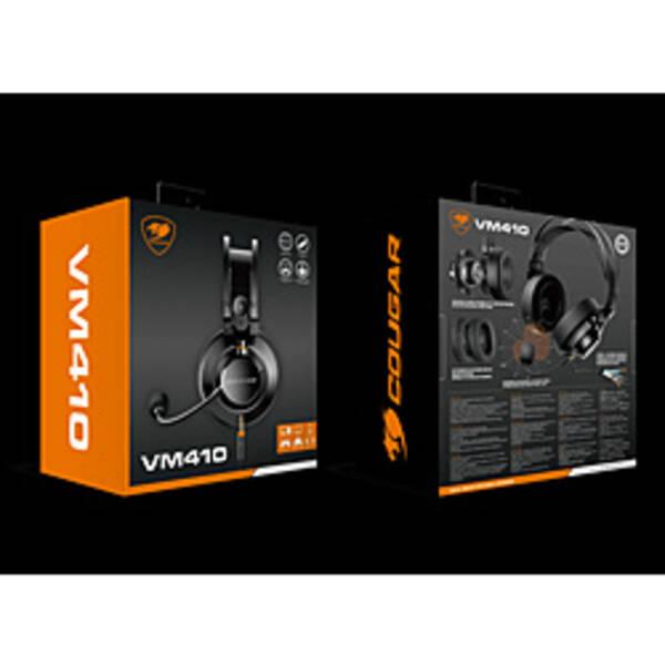 〔中古〕COUGAR(クーガー) 〔展示品〕 VM410 ゲーミングヘッドセット CGR-P53B-550 箱破損品〔377-ud〕 | 