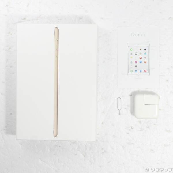 〔中古〕NTTドコモ iPad mini 3 16GB ゴールド MGYR2J／A docomo〔348-ud〕 |  | 04