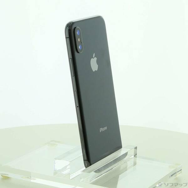 〔中古〕Apple(アップル) iPhoneX 64GB スペースグレイ NQAX2J／A SIMフリー〔276-ud〕 |  | 03