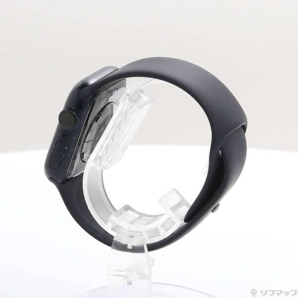 〔中古〕Apple(アップル) Apple Watch Series 8 GPS 41mm ミッドナイトアルミニウムケース ブラックスポーツバンド〔276-ud〕 |  | 01
