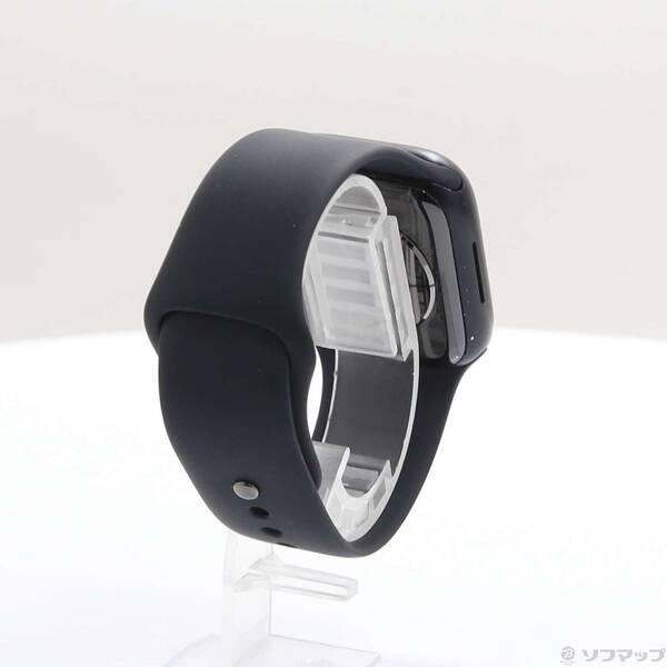 〔中古〕Apple(アップル) Apple Watch Series 8 GPS 41mm ミッドナイトアルミニウムケース ブラックスポーツバンド〔276-ud〕 |  | 02