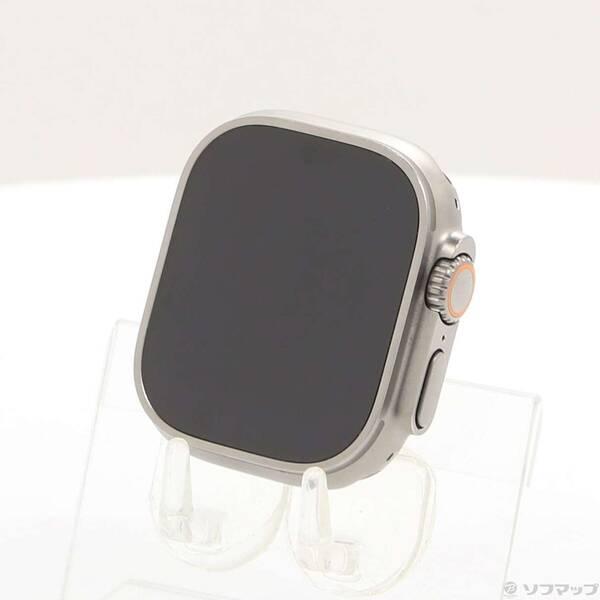 〔中古〕Apple(アップル) Apple Watch Ultra 2 GPS + Cellular 49mm チタニウムケース バンド無し〔344-ud〕 | 