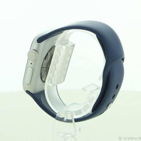 〔中古〕Apple(アップル) Apple Watch Series 10 GPS 42mm シルバーアルミニウムケース デニムスポーツバンド〔269-ud〕 |  | 01