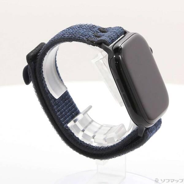 〔中古〕Apple(アップル) Apple Watch Series 10 GPS 46mm ジェットブラックアルミニウムケース ブラック／ブルーNikeスポーツループ〔348-ud〕 |  | 03