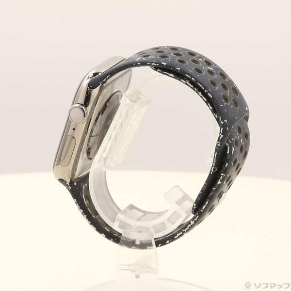〔中古〕Apple(アップル) Apple Watch Series 10 GPS + Cellular 46mm ナチュラルチタニウムケース ミッドナイトスカイNikeスポーツバンド〔377-ud〕 |  | 01