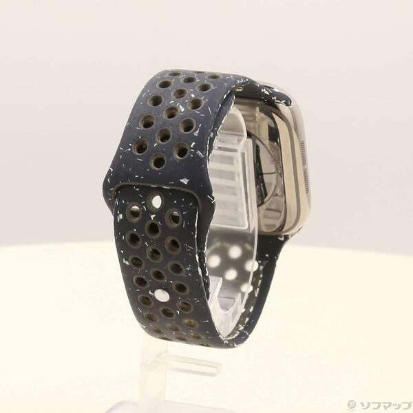 〔中古〕Apple(アップル) Apple Watch Series 10 GPS + Cellular 46mm ナチュラルチタニウムケース ミッドナイトスカイNikeスポーツバンド〔377-ud〕 |  | 02