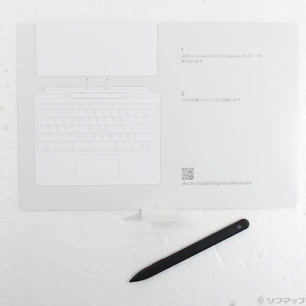 〔中古〕Microsoft(マイクロソフト) スリムペン付き Surface Pro X Signature キーボード 日本語 QSW-00019 ブラック〔269-ud〕 |  | 02