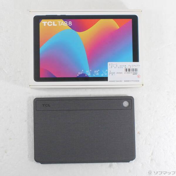 〔中古〕TCL(ティーシーエル) Tab 8 32GB プレミアムブラック 9132X Wi-Fi〔371-ud〕の画像