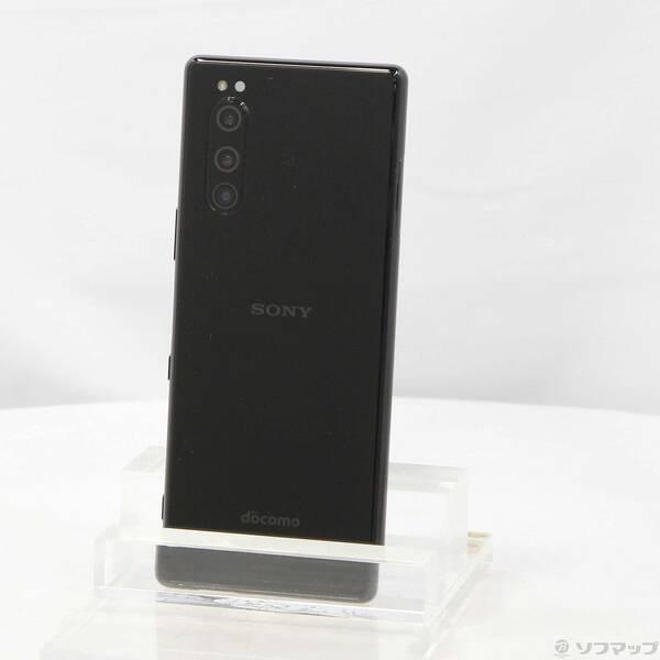 〔中古〕SONY(ソニー) Xperia 5 64GB ブラック SO-01M docomoロック解除SIMフリー〔377-ud〕 | 