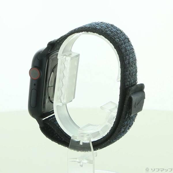 〔中古〕Apple(アップル) Apple Watch Series 9 GPS + Cellular 41mm ミッドナイトアルミニウムケース ブラックブルーNikeスポーツループ〔348-ud〕 |  | 01