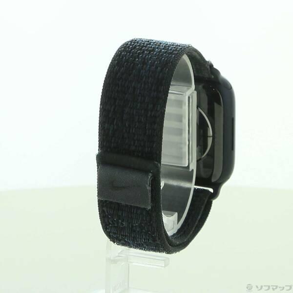 〔中古〕Apple(アップル) Apple Watch Series 9 GPS + Cellular 41mm ミッドナイトアルミニウムケース ブラックブルーNikeスポーツループ〔348-ud〕 |  | 02