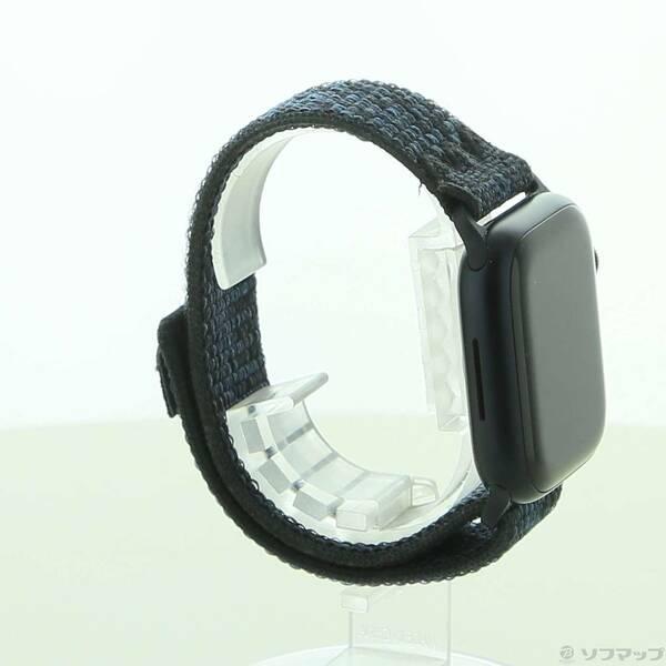 〔中古〕Apple(アップル) Apple Watch Series 9 GPS + Cellular 41mm ミッドナイトアルミニウムケース ブラックブルーNikeスポーツループ〔348-ud〕 |  | 03