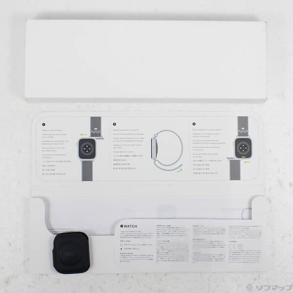 〔中古〕Apple(アップル) Apple Watch Series 9 GPS + Cellular 41mm ミッドナイトアルミニウムケース ブラックブルーNikeスポーツループ〔348-ud〕 |  | 04