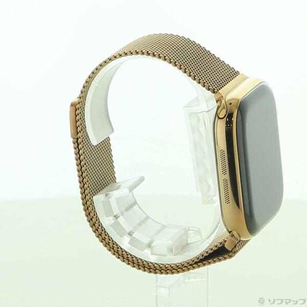 〔中古〕Apple(アップル) Apple Watch Series 10 GPS + Cellular 42mm ゴールドチタニウムケース ゴールドミラネーゼループ〔297-ud〕 |  | 03