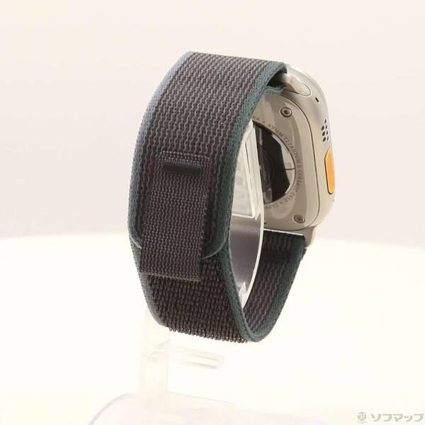 〔中古〕Apple(アップル) Apple Watch Ultra 2 GPS + Cellular 49mm チタニウムケース ブルー／ブラックトレイルループ〔368-ud〕 |  | 02