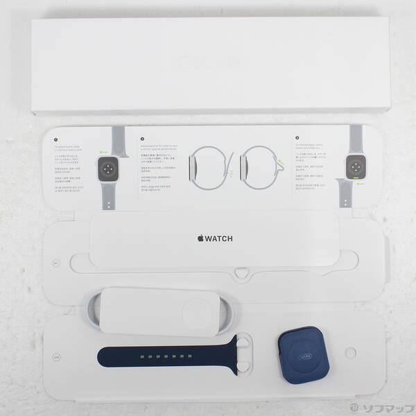 〔中古〕Apple(アップル) Apple Watch Series 7 GPS + Cellular 45mm ブルーアルミニウムケース アビスブルースポーツバンド〔344-ud〕 |  | 04