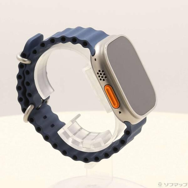 〔中古〕Apple(アップル) Apple Watch Ultra 2 GPS + Cellular 49mm チタニウムケース ブルーオーシャンバンド〔377-ud〕 |  | 03