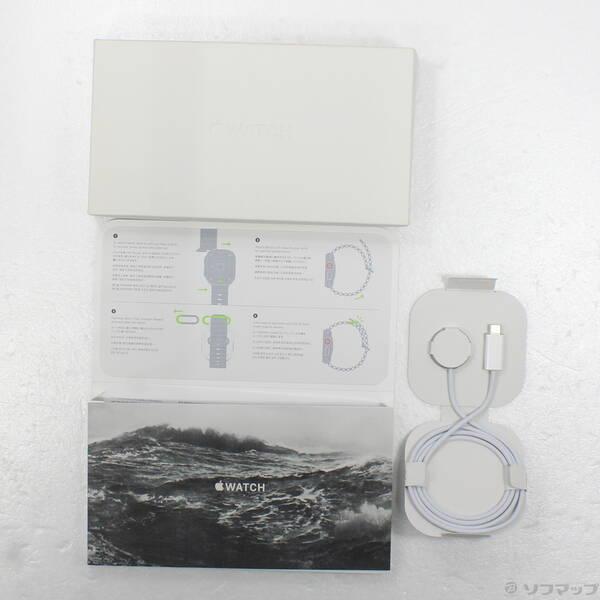 〔中古〕Apple(アップル) Apple Watch Ultra 2 GPS + Cellular 49mm チタニウムケース ブルーオーシャンバンド〔377-ud〕 |  | 04