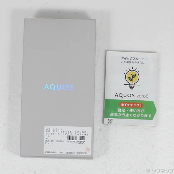 〔中古〕SHARP(シャープ) AQUOS zero6 128GB ホワイト A102SH Softbank SIMフリー 〔ネットワーク利用制限▲〕〔348-ud〕 |  | 04