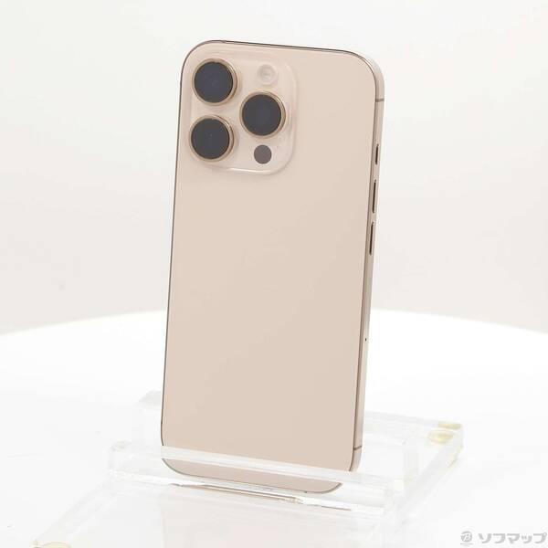 〔中古〕Apple(アップル) iPhone16 Pro 1TB デザートチタニウム MYNA3J／A SIMフリー〔262-ud〕 | 