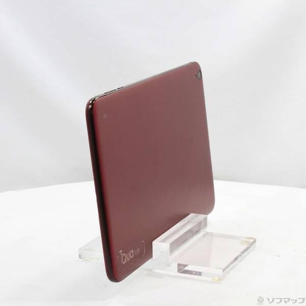 〔中古〕KYOCERA(京セラ) Qua tab QZ 32GB ボルドー KYT33 au〔262-ud〕 |  | 03