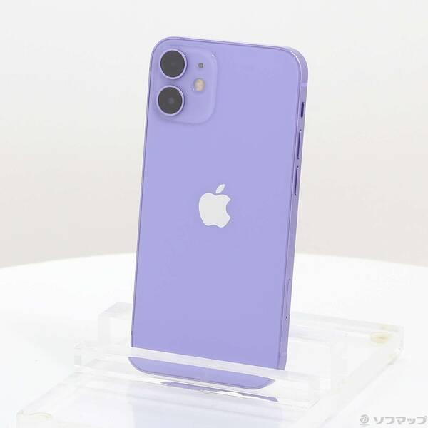 〔中古〕Apple(アップル) iPhone12 mini 64GB パープル MJQC3J／A SIMフリー〔348-ud〕 | 
