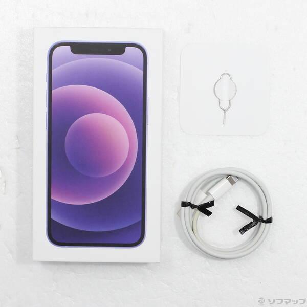 〔中古〕Apple(アップル) iPhone12 mini 64GB パープル MJQC3J／A SIMフリー〔348-ud〕 |  | 04