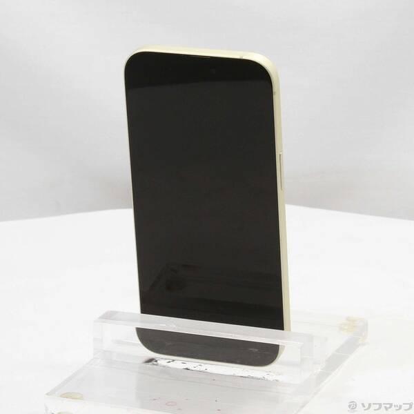 〔中古〕Apple(アップル) iPhone15 256GB イエロー MTMQ3J／A SIMフリー〔247-ud〕 |  | 02