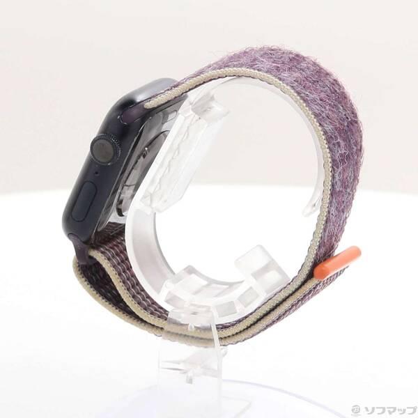 〔中古〕Apple(アップル) Apple Watch Series 8 GPS 41mm ミッドナイトアルミニウムケース エルダーベリースポーツループ〔344-ud〕 |  | 01