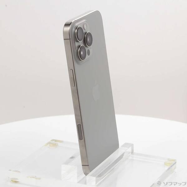 〔中古〕Apple(アップル) iPhone16 Pro Max 256GB ナチュラルチタニウム MYWK3J／A SIMフリー〔258-ud〕 |  | 03