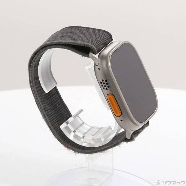 〔中古〕Apple(アップル) Apple Watch Ultra GPS + Cellular 49mm チタニウムケース ブラック／グレイトレイルループ〔258-ud〕 |  | 03