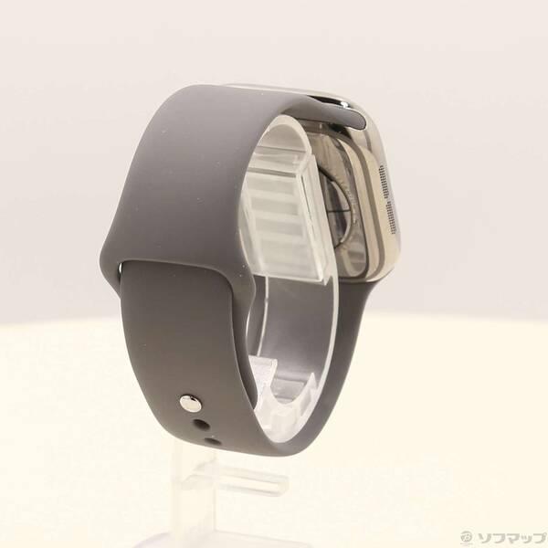〔中古〕Apple(アップル) Apple Watch Series 10 GPS + Cellular 42mm ナチュラルチタニウムケース ストーングレイスポーツバンド〔344-ud〕 |  | 02