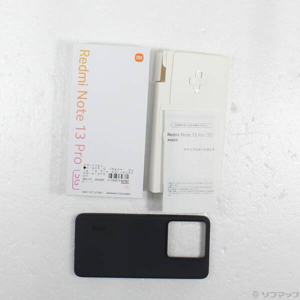〔中古〕Xiaomi(シャオミ) Redmi Note 13 Pro 5G 256GB オーシャンティール XIG05 au SIMフリー〔305-ud〕 |  | 04