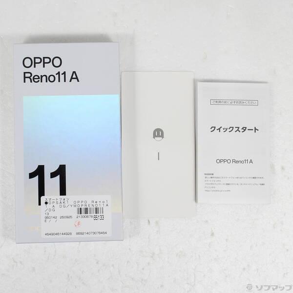 〔中古〕OPPO(オッポ) OPPO Reno11 A 128GB ダークグリーン YMOPRENO11A Y!mobile SIMフリー〔295-ud〕 |  | 04