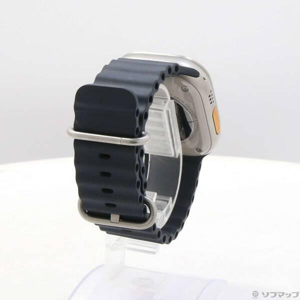 〔中古〕Apple(アップル) Apple Watch Ultra GPS + Cellular 49mm チタニウムケース ミッドナイトオーシャンバンド〔344-ud〕 |  | 02
