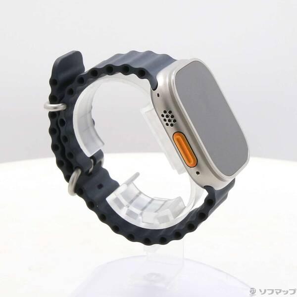 〔中古〕Apple(アップル) Apple Watch Ultra GPS + Cellular 49mm チタニウムケース ミッドナイトオーシャンバンド〔344-ud〕 |  | 03