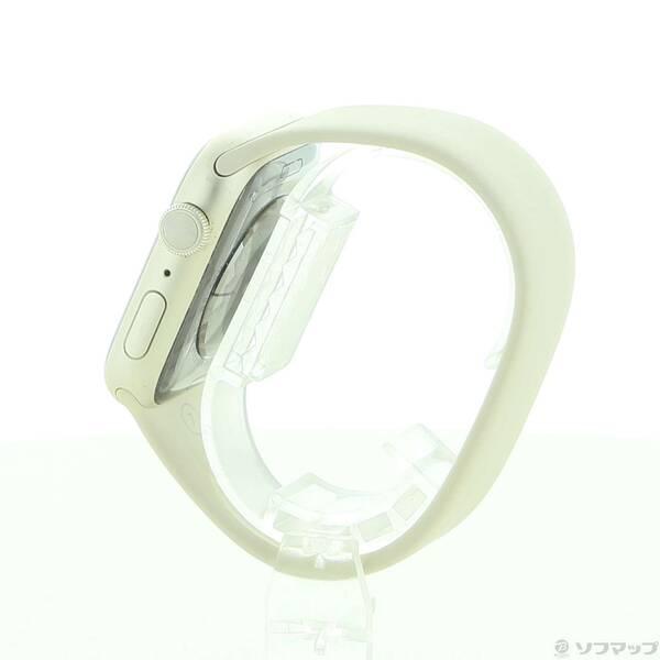 〔中古〕Apple(アップル) Apple Watch Series 8 GPS 45mm スターライトアルミニウムケース スターライトソロループ〔344-ud〕 |  | 01