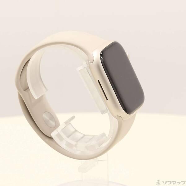 〔中古〕Apple(アップル) Apple Watch Series 9 GPS 41mm スターライトアルミニウムケース スターライトスポーツバンド〔344-ud〕 |  | 03